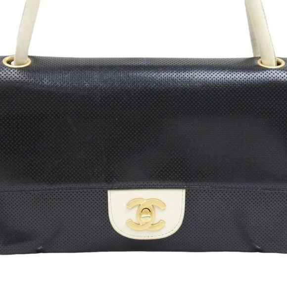 Chanel Cocomark Punching Shoulder Bag Bicolor - Picture 2 of 4